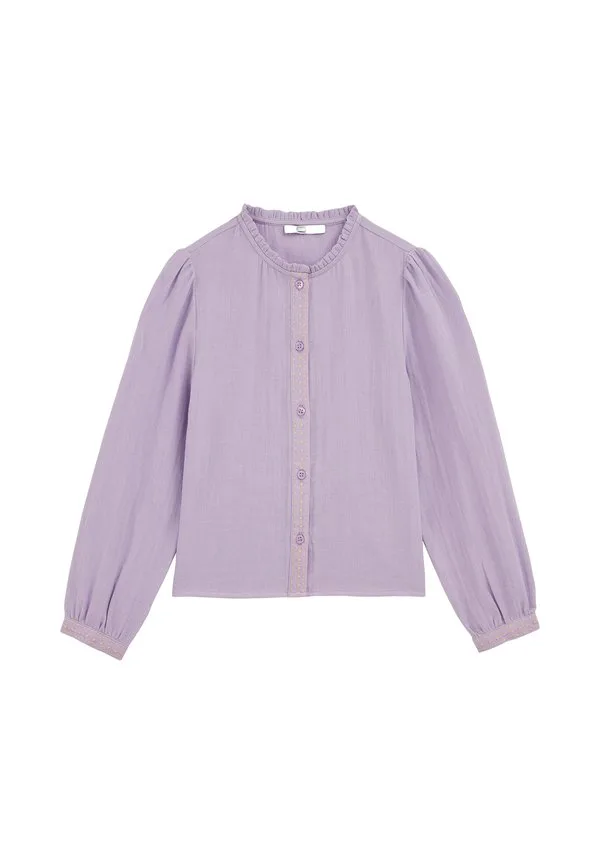 Блузка на пуговицах We Fashion, Lilac — фото 4