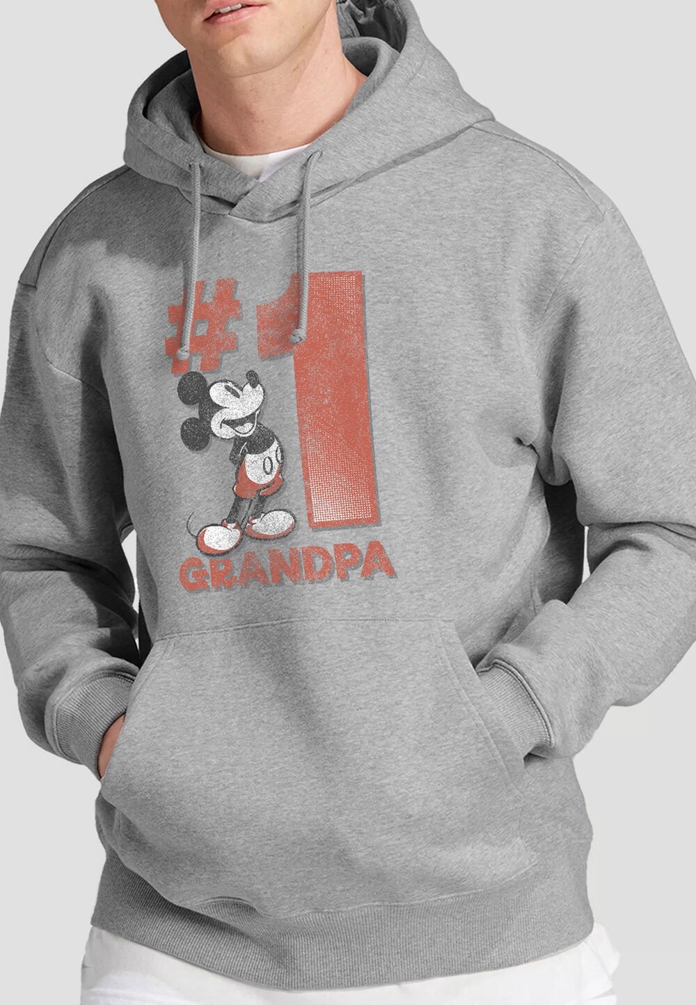 

Толстовка с капюшоном MICKEY MOUSE Disney, серый