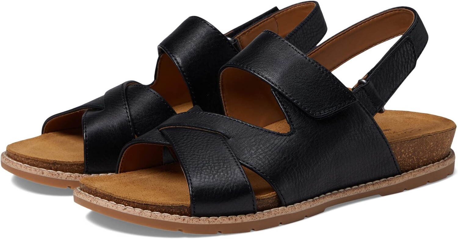 

Сандалии на плоской подошве Genata Comfortiva, черный