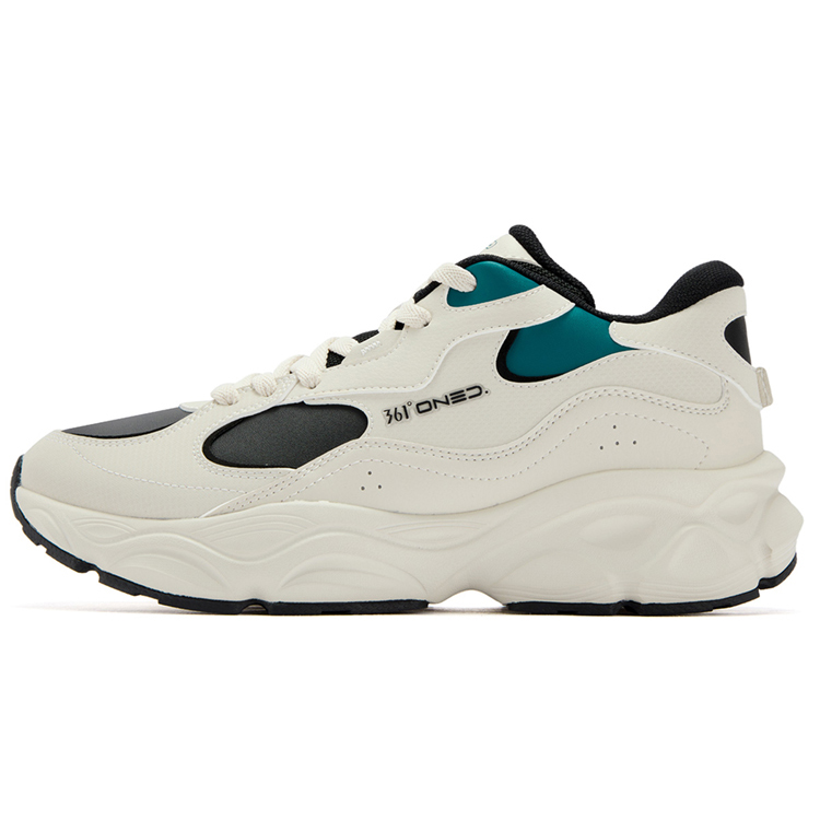 

361° Flame 20 устойчивые к истиранию термо низкие повседневные кроссовки мужские Oat Milk Black