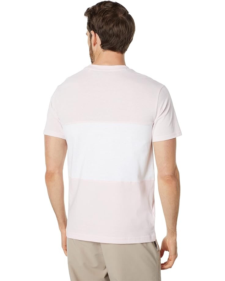 

Футболка Original Penguin Short Sleeve Color-Block Tee, цвет Parfait Pink