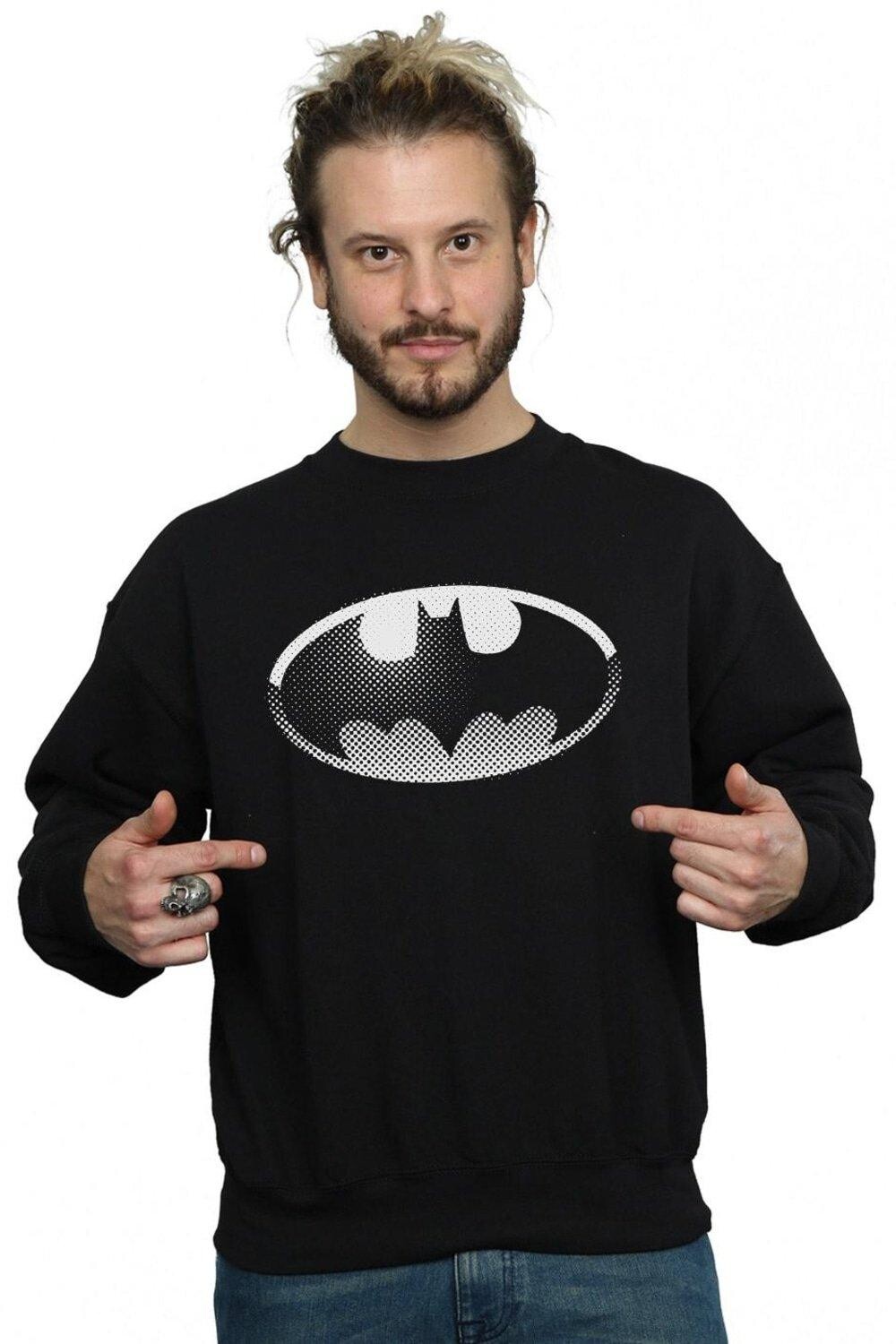 

Толстовка с логотипом Batman Spot DC Comics, черный