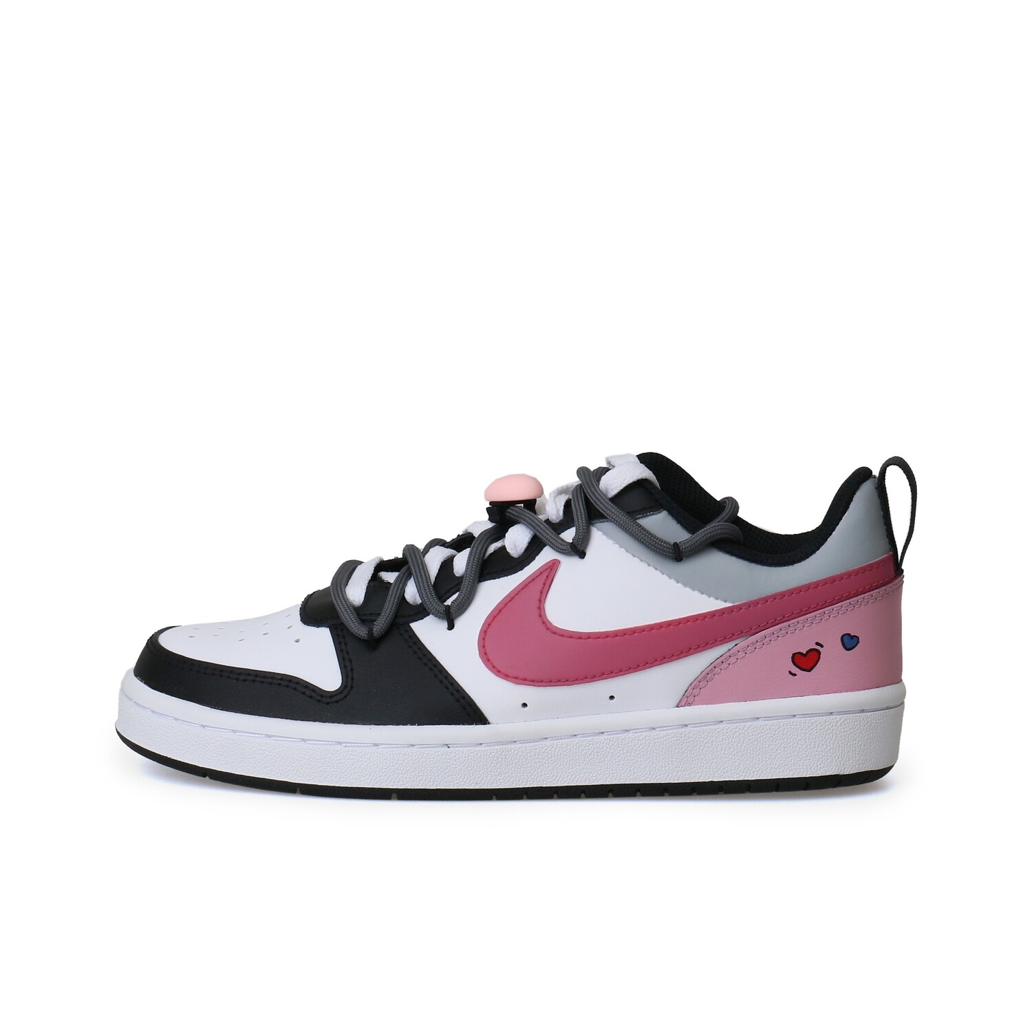 

Кроссовки Nike Court Borough Skateboard Shoes Women's Low-Top Pink, Розовый, Кроссовки Nike Court Borough Skateboard Shoes Women's Low-Top Pink