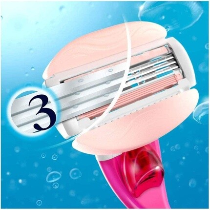 Женская бритва Venus Comfortglide Spa Breeze с гелевыми подушечками для защиты кожи и 3 лезвиями, Gillette — фото 2