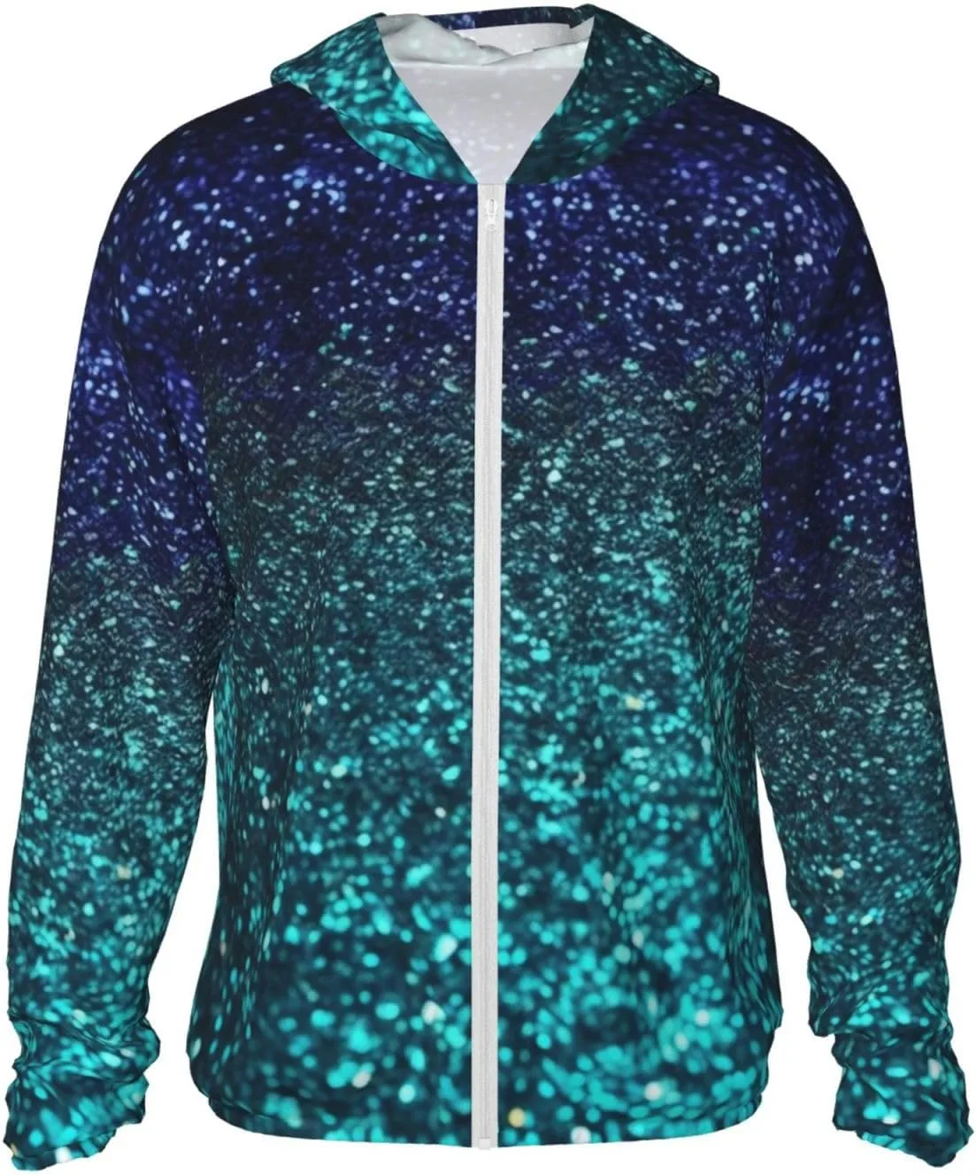 

Тила с блестками унисекс худи с защитой от солнца UPF 50+ GDSHJKLW