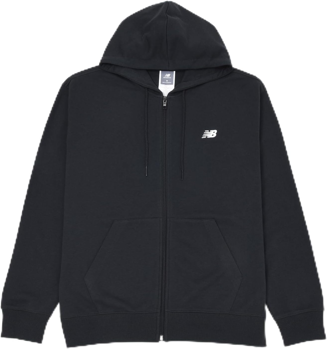 

Мужская спортивная толстовка New Balance Sport Essentials с логотипом и застежкой-молнией (MJ41501), черный