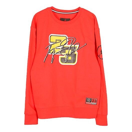 

Толстовка Air Jordan MENS Sport DNA Casual Crew-neck Sports Red, красный