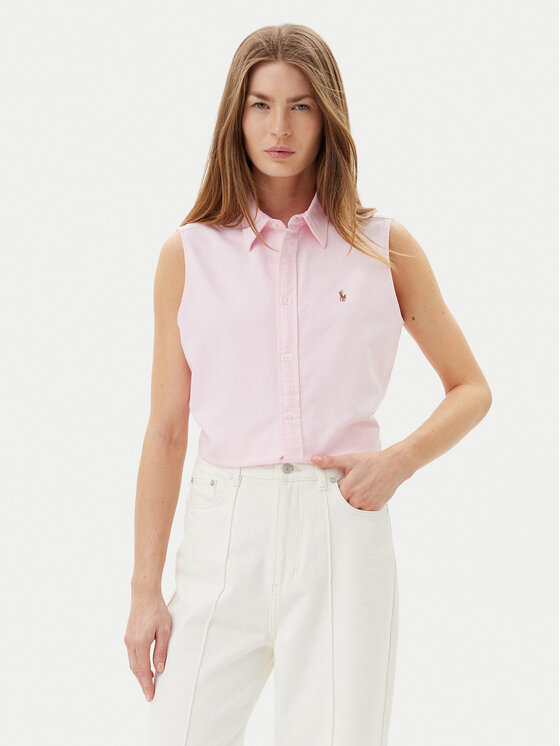 

Рубашка классического кроя 211968896003 Polo Ralph Lauren, розовый