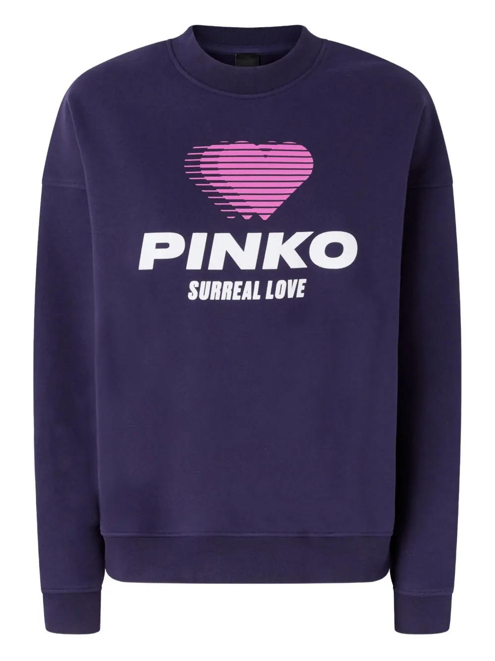 

Толстовка с принтом в виде сердца PINKO, синий