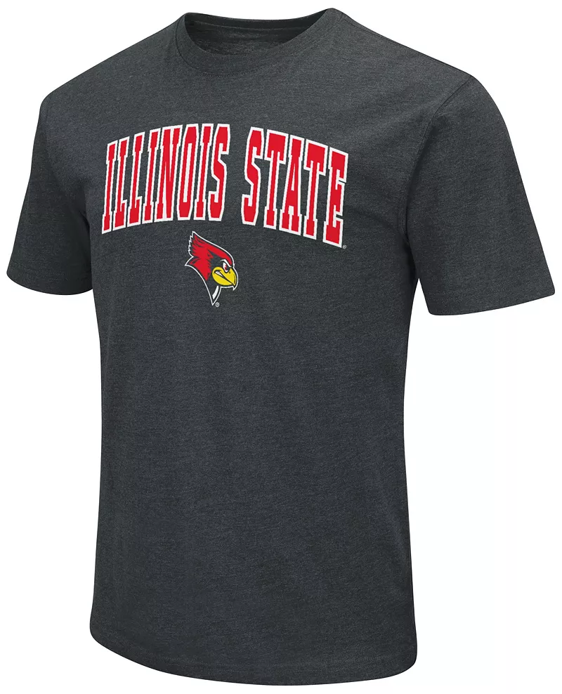 

Мужская черная футболка Colosseum Illinois State Redbirds