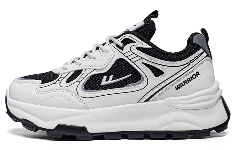 

Кроссовки WARRIOR Lifestyle Shoes Unisex Low-top Black/Beige, черный/бежевый