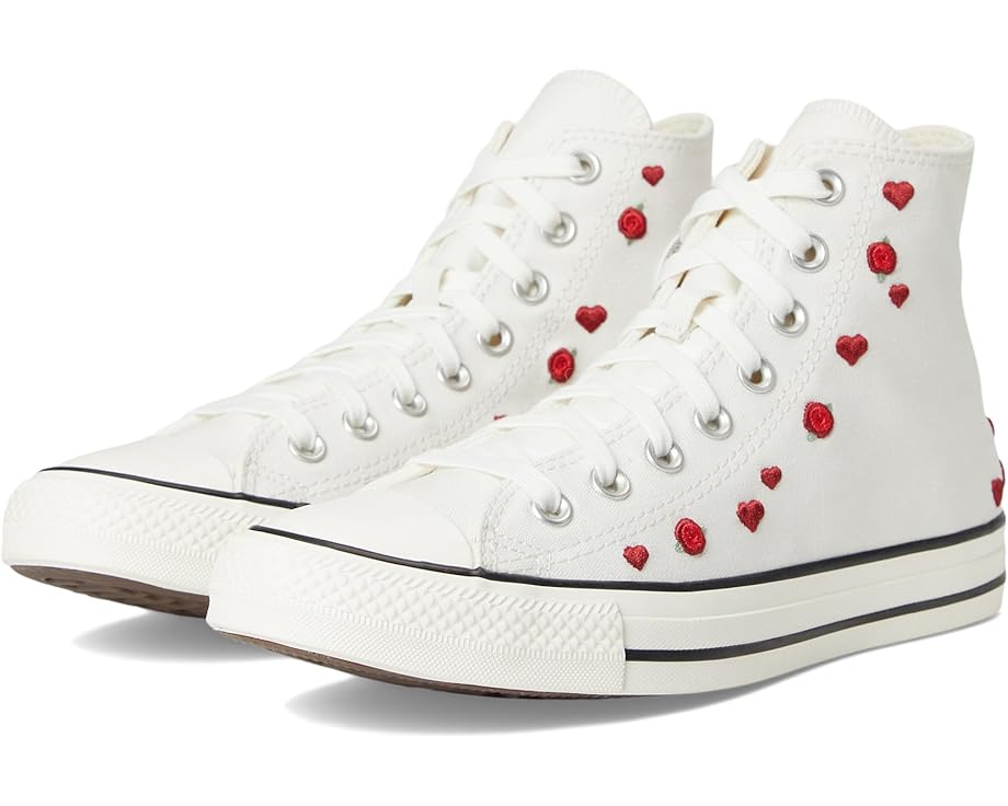 Кроссовки Converse Chuck Taylor All Star High-Top Sneaker, цвет Vintage White/Red/Egret