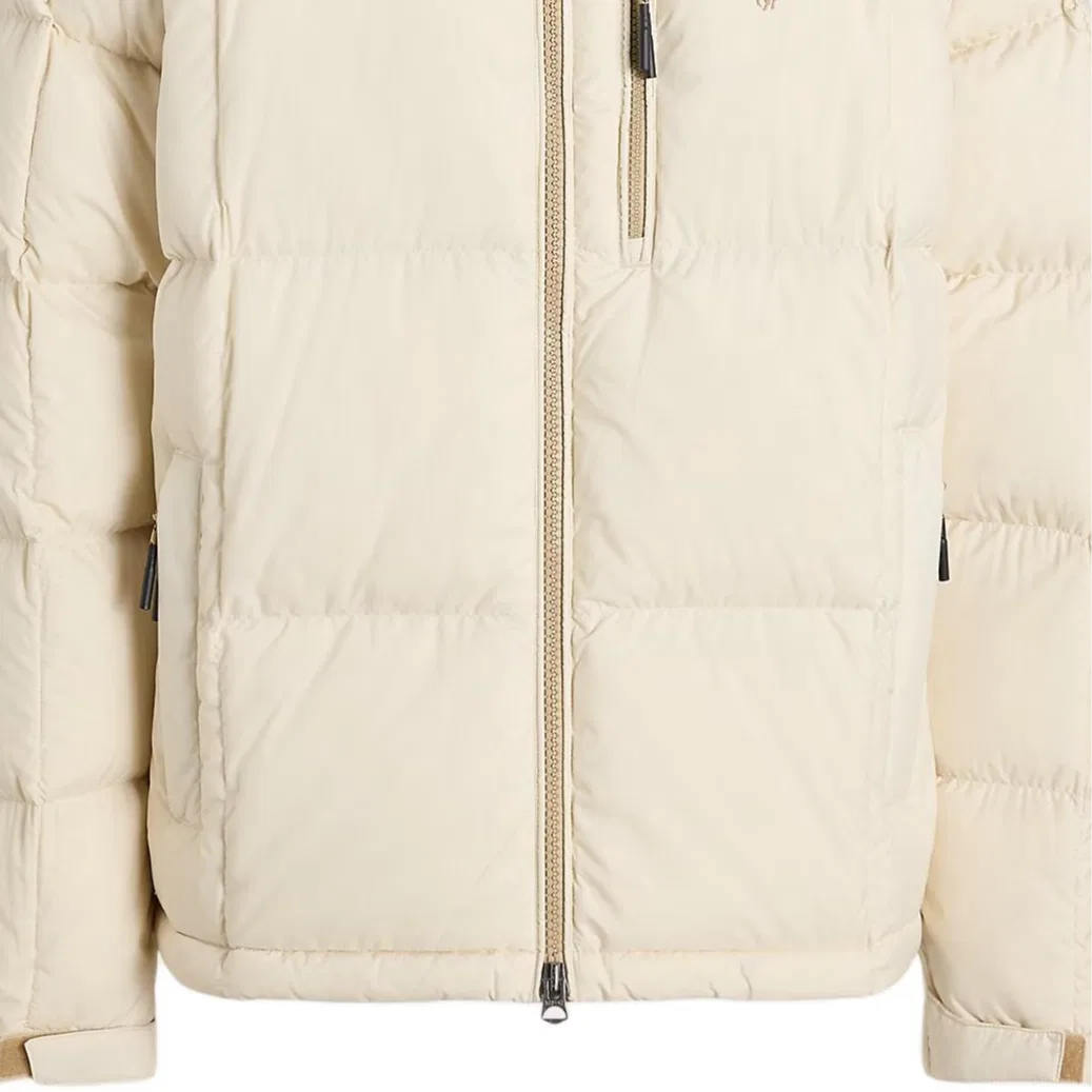 Утепленная куртка Polo Ralph Lauren, Brown & Andover Cream — фото 4