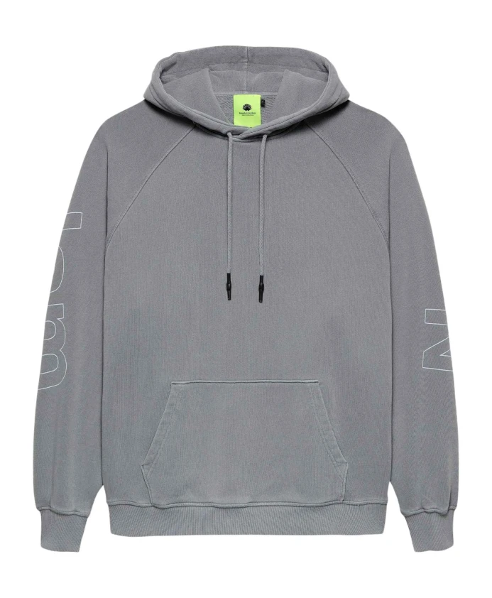 

Худи с рукавами реглан, осенне-зимняя коллекция New Amsterdam Surf Association, серый