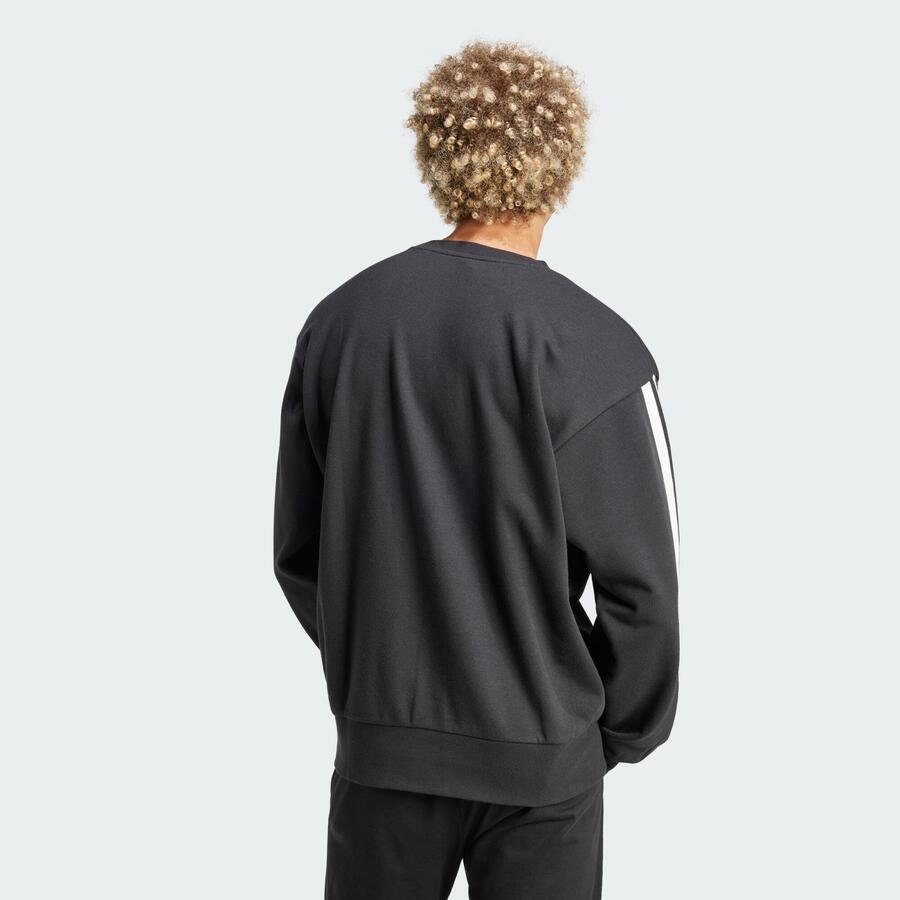 ADIDAS Толстовка Essentials с тремя полосками из французского трикотажа — фото 3