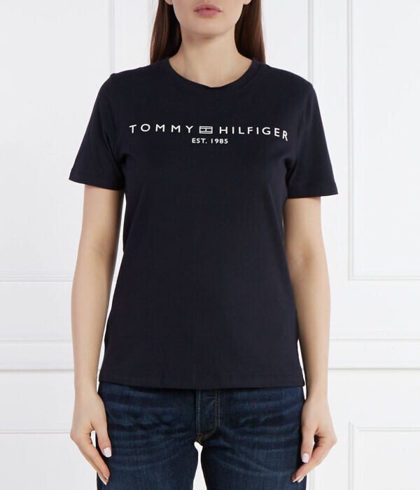 

Футболка Tommy Hilfiger Reg Corp с логотипом, синий