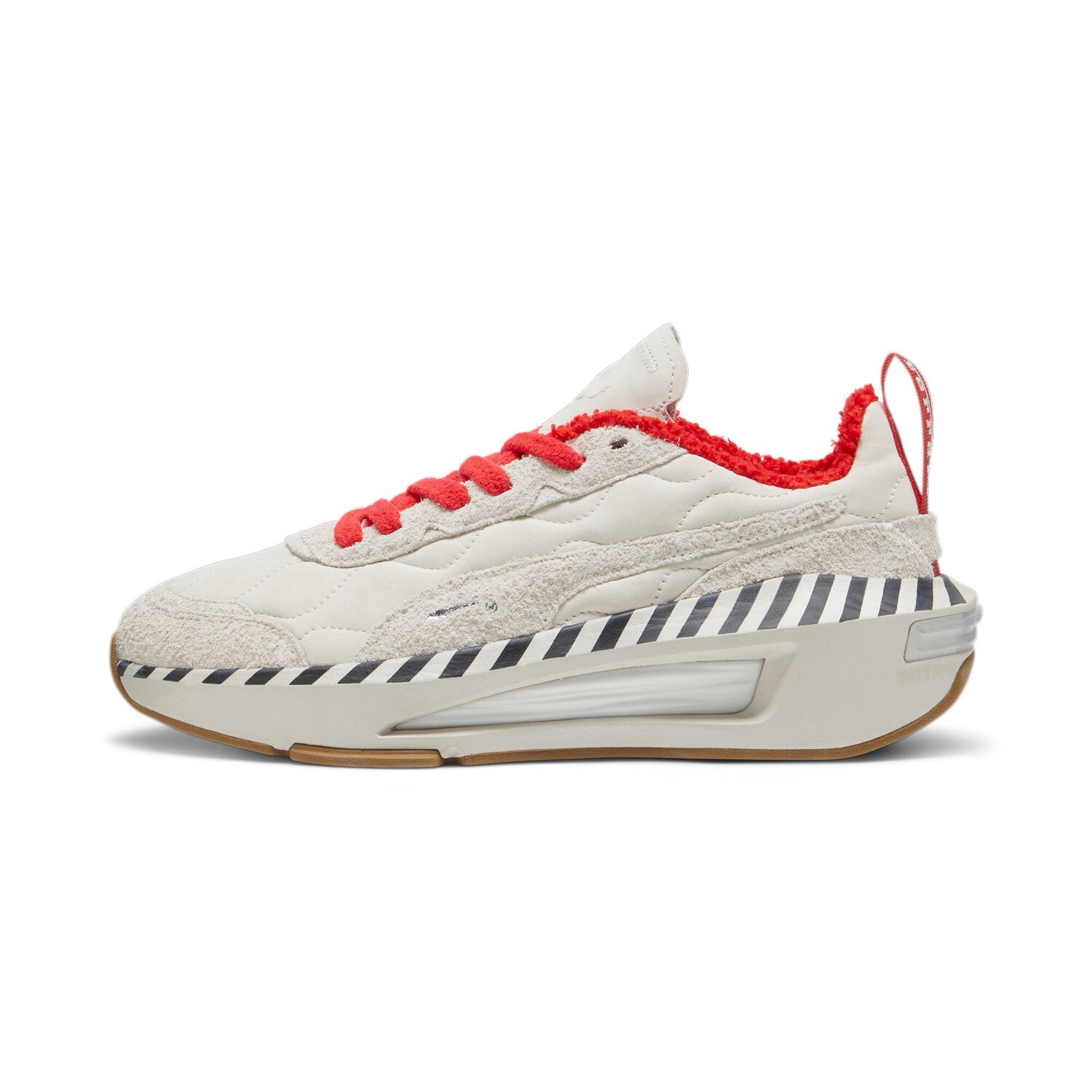 

Мужские кроссовки PUMA Scuderia Ferrari Ultimate NITRO, цвет Vapor Gray/Warm White