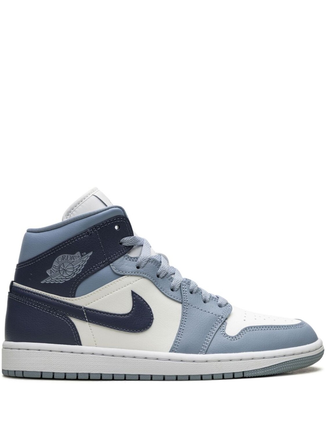 Кроссовки Air 1 Mid Two-Tone Blue Jordan, синий