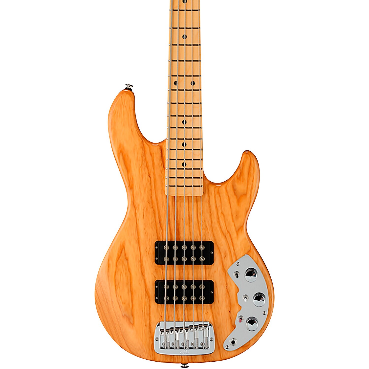 

G&L CLF Research L-2500 5-струнная электрическая бас-гитара с кленовой накладкой на грифе Natural