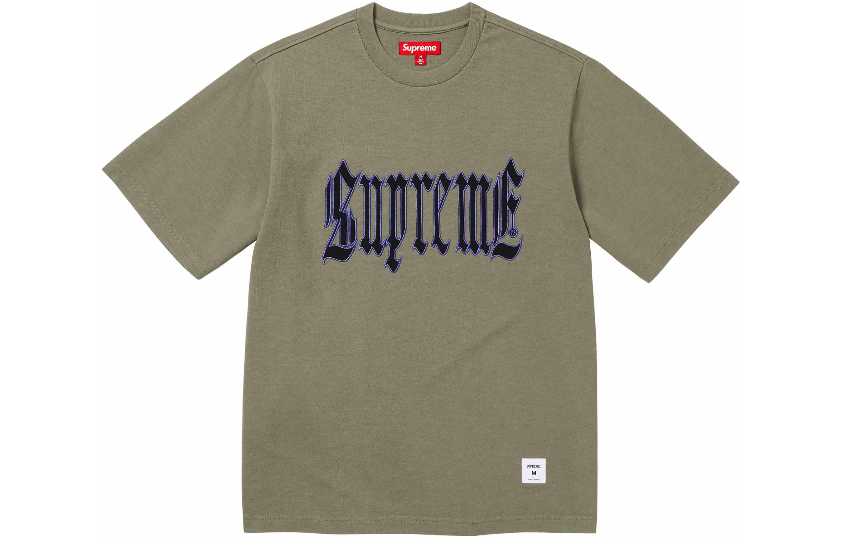 

Старый английский топ из нерж. ткани SS24 Supreme, Gray/Heather Grey