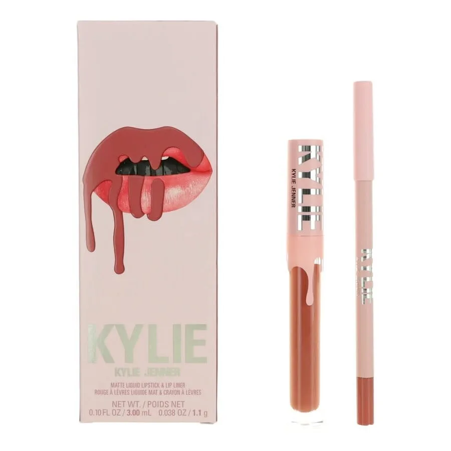 Набор для макияжа Kylie Cosmetics для женщин: матовая жидкая помада и контур для губ Angel Gift Set 4064941006794