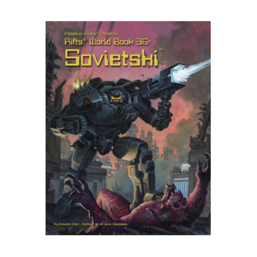 

Sovietski, Rifts - World Books #31 - #45, мягкая обложка