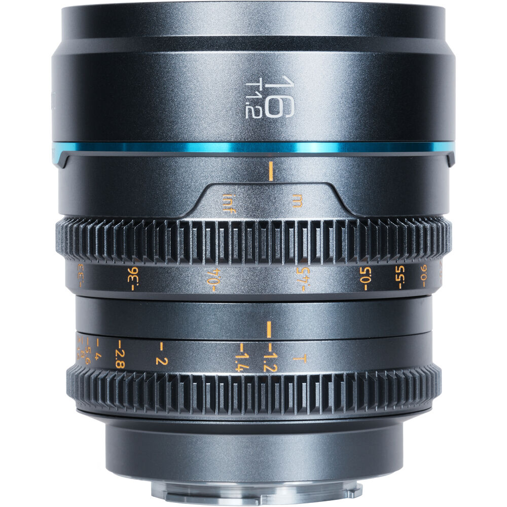 

Кинообъектив Sirui Night Walker 16mm T1.2 S35 (Sony E, цвет Gunmetal Gray)