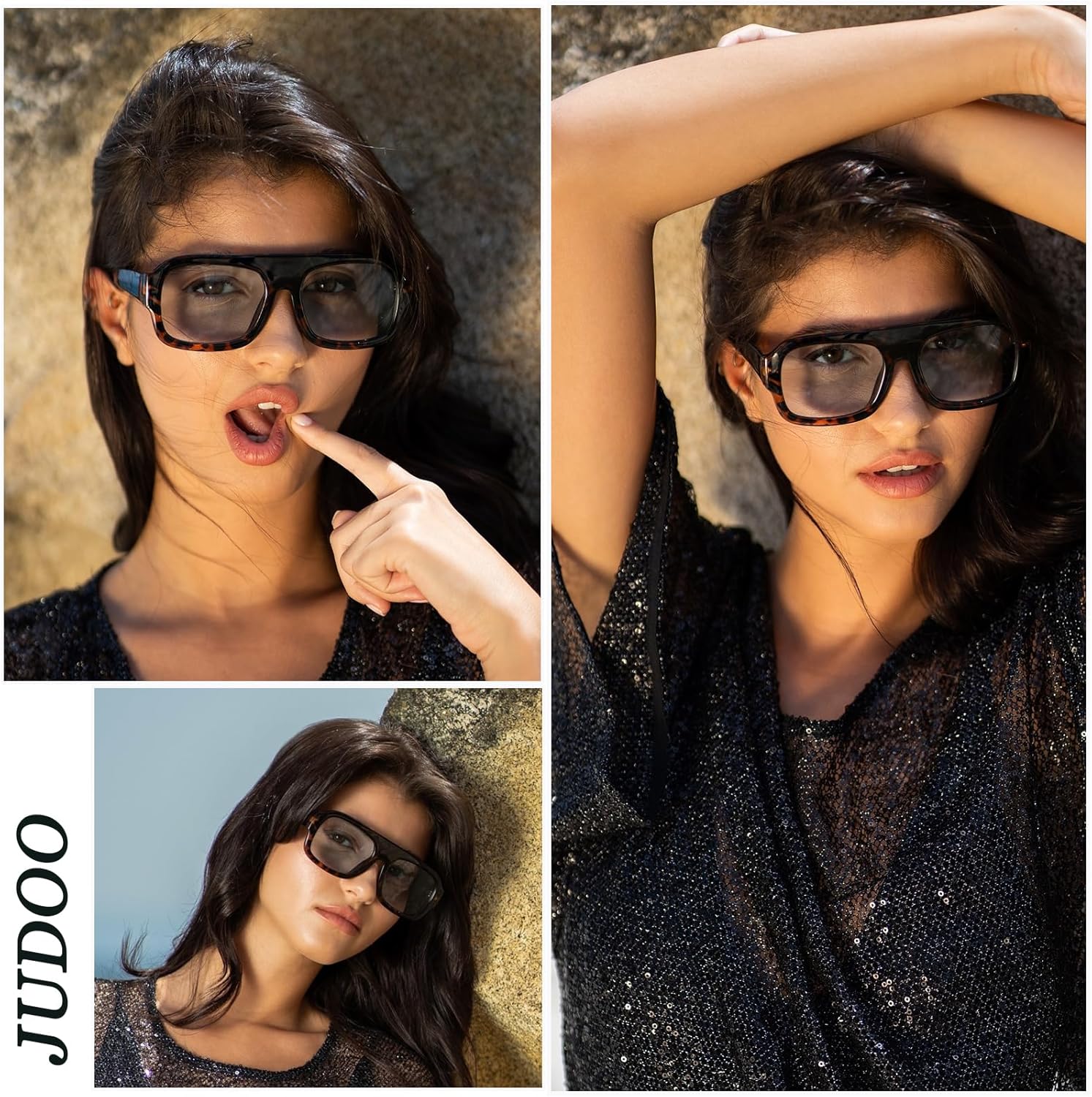 

Солнцезащитные очки-авиаторы JUDOO в стиле ретро 70-х, квадратной формы, для женщин и мужчин, черепахово-зеленые, с массивной переносицей, в винтажной оправе, Tortoise Frame/Blue Lens