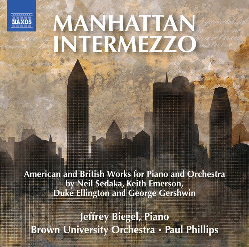 

CD диск Biegel, Jeffrey / Brown University Orchestra: Manhattan Intermezzo
