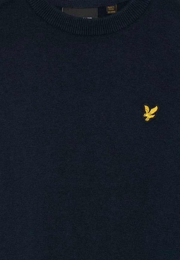 Джемпер с круглым вырезом Lyle & Scott, Dark Navy — фото 3