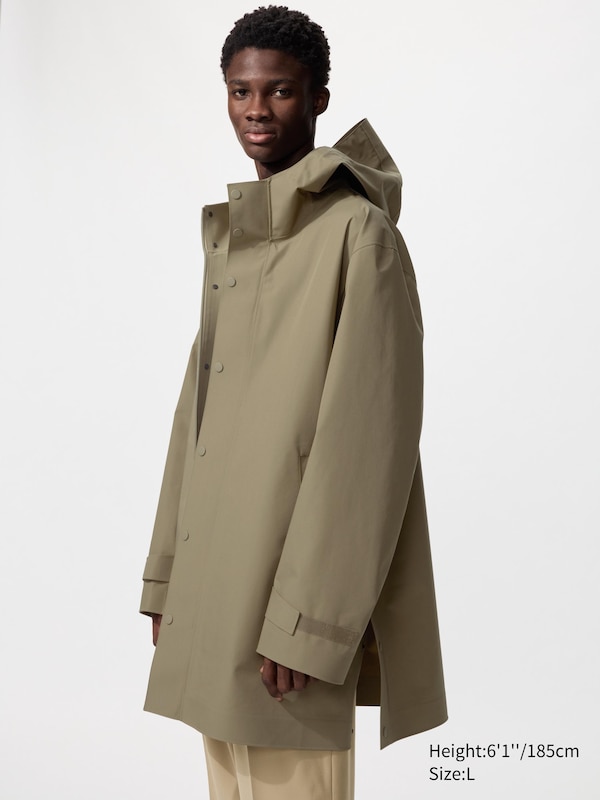 

Пальто Blocktech Uniqlo, 32 beige