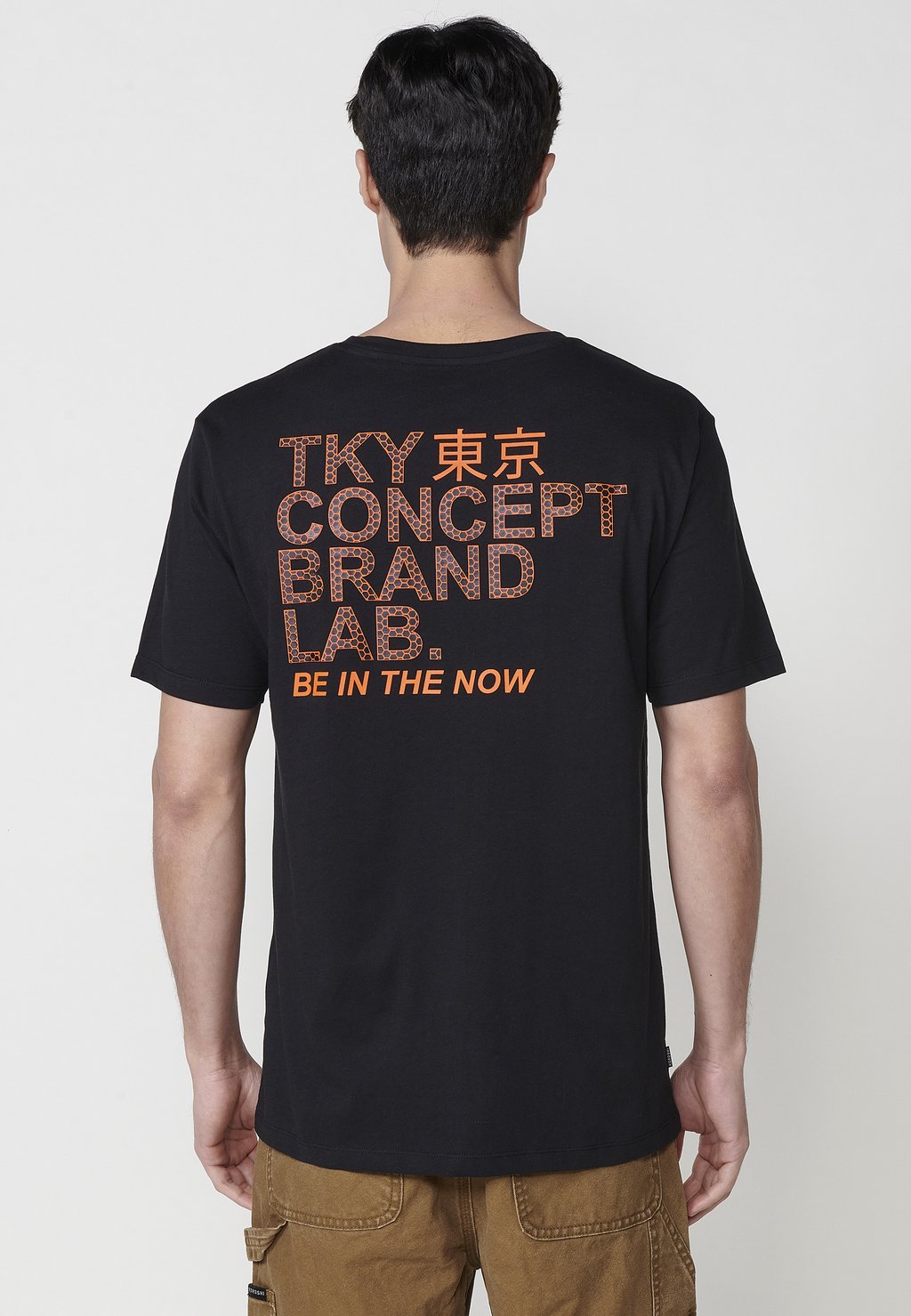 

Футболка с принтом SHORT-SLEEVED Koroshi, черный