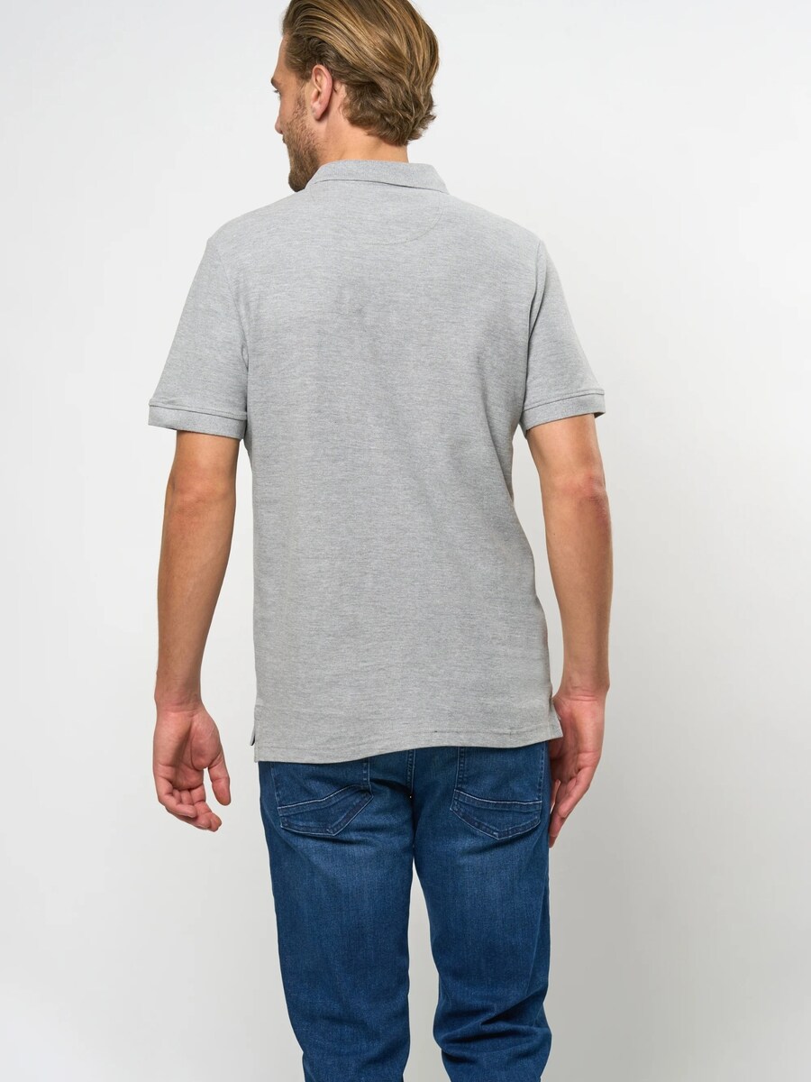 Рубашка на пуговицах классического кроя U.S. POLO ASSN. Alfred, Mottled Grey — фото 4
