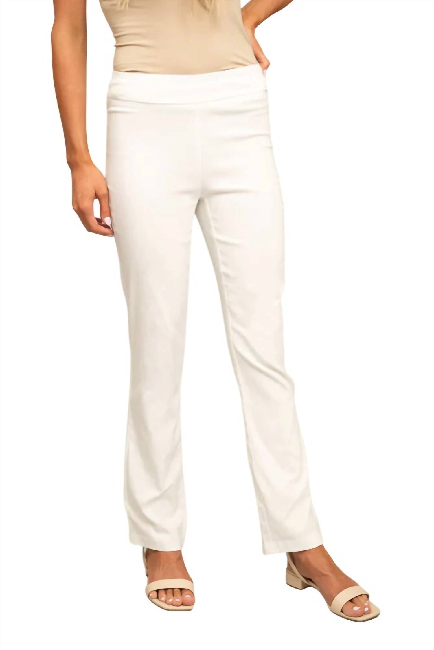 

Прямые брюки Millennium Eric Pant зимнего белого цвета Pine Apparel