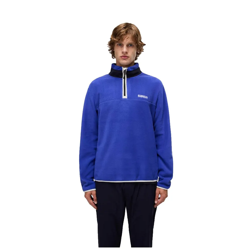 

Толстовка Napapijri Dergana half zip, синий