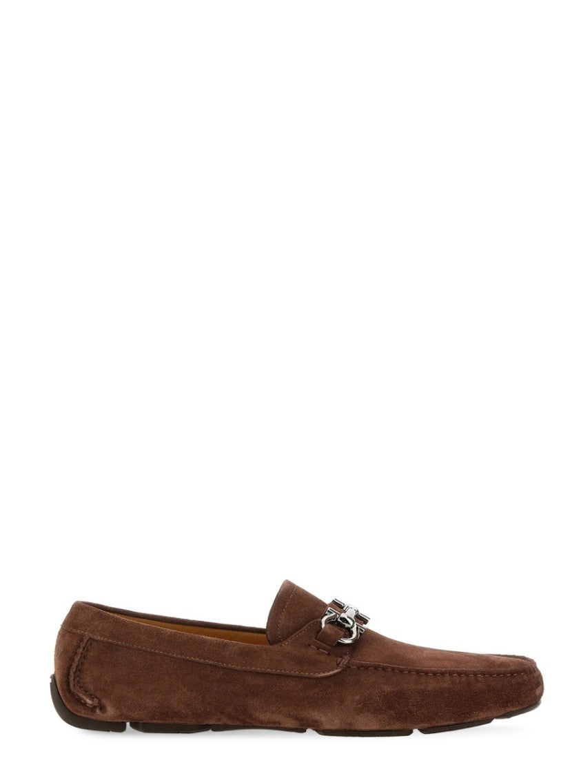 

Орнамент Gancini мокасины Salvatore Ferragamo