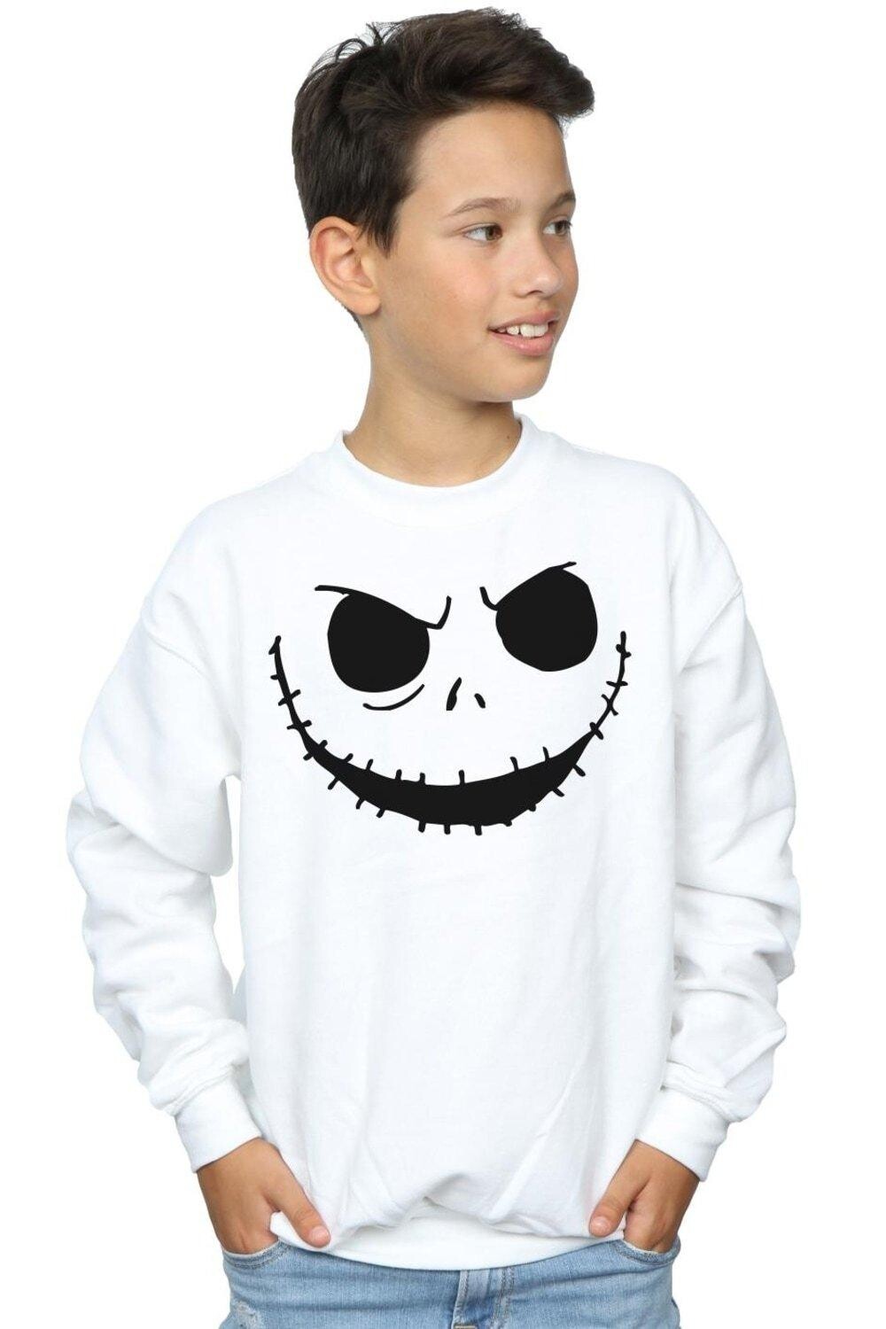 

Кошмар перед Рождеством Jack's Face Bold Толстовка Disney, белый