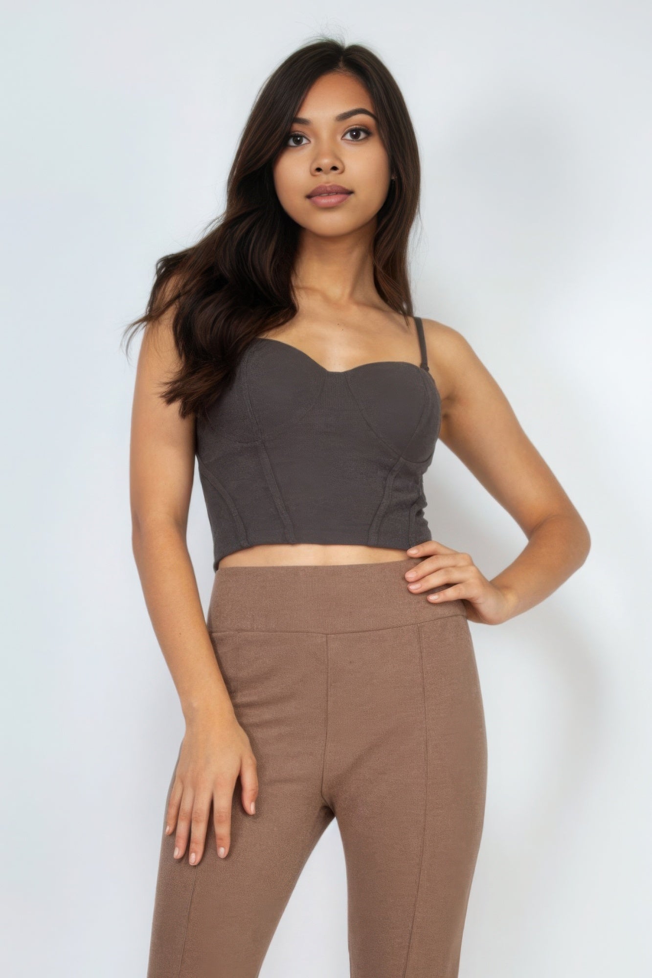 

Корсет-бюстье Sweetheart Crop Топ FASHNZFAB, черный
