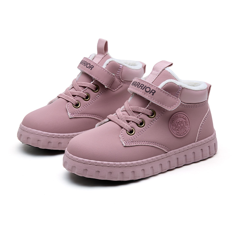 WARRIOR Термостойкие амортизирующие противоскользящие низкие детские кроссовки Lifestyle Pink Unisex — фото 4