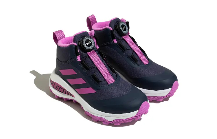 Fortarun Kids Кроссовки детские Mid-top темно-синие/фиолетовые Adidas — фото 3