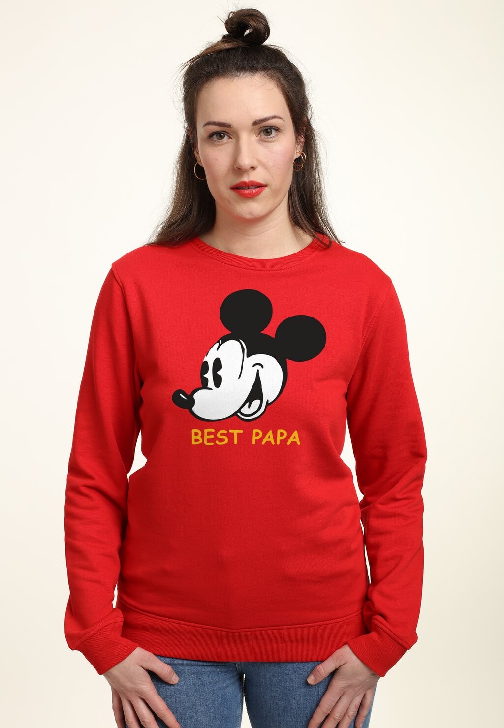 

Толстовка MICKEY CLASSIC BEST PAPA Disney, красный