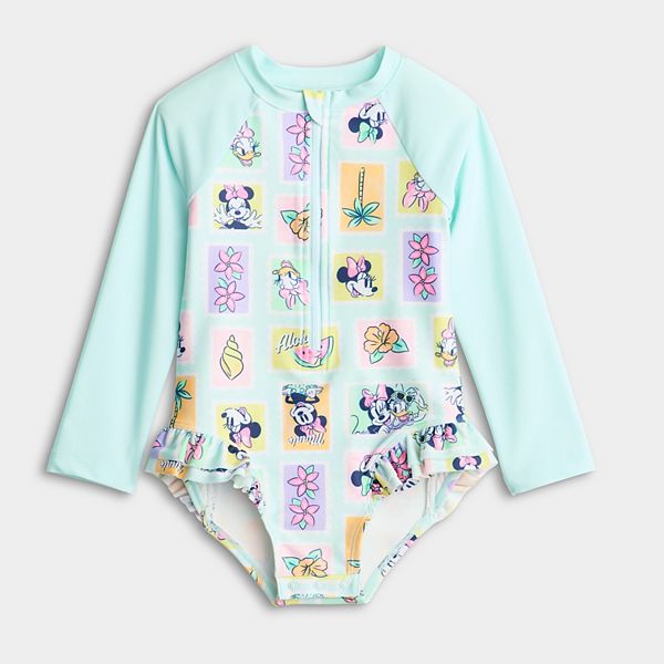 

Купальник Baby & toddler girl jumping beans disney's minnie mouse ruffle rashguard Disney/Jumping Beans