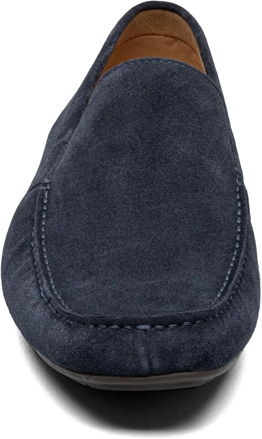 Мужские мокасины Florsheim Talladega Moc Toe Venetian Driver Slipper, Navy Suede — фото 3