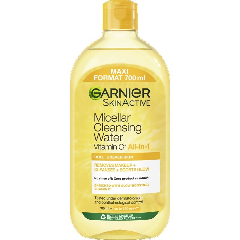 

Мицеллярная очищающая вода «Все в одном» с витамином С Garnier, 700 ml