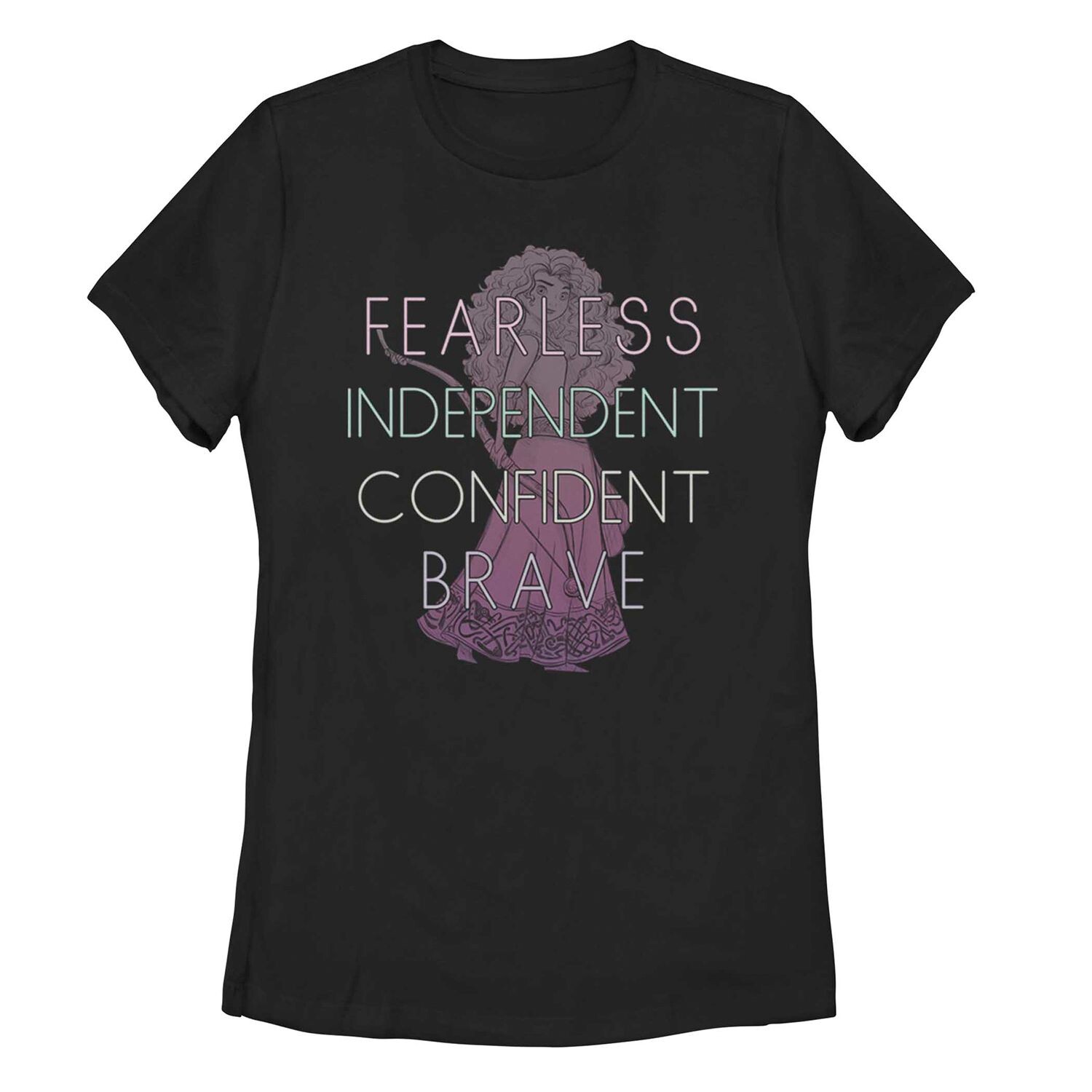 

Детская футболка Disney Brave Merida Fearless Independent Confident Confident Licensed Character