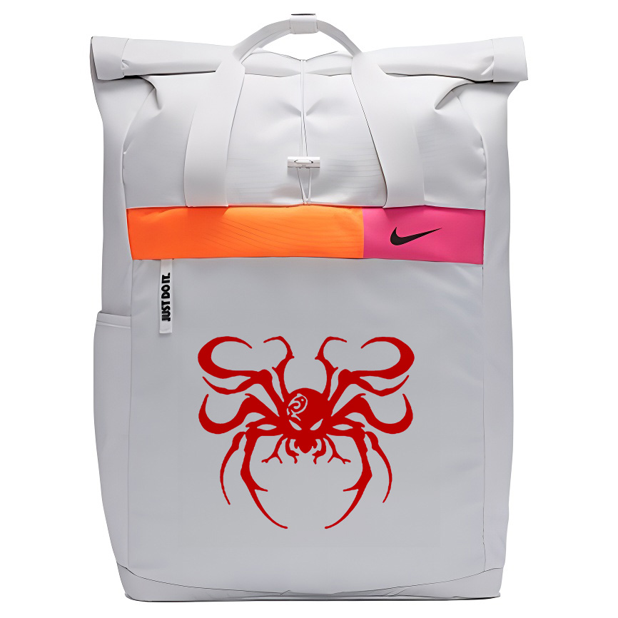 

Nike Тканевый рюкзак унисекс светло-серый, Red Skull