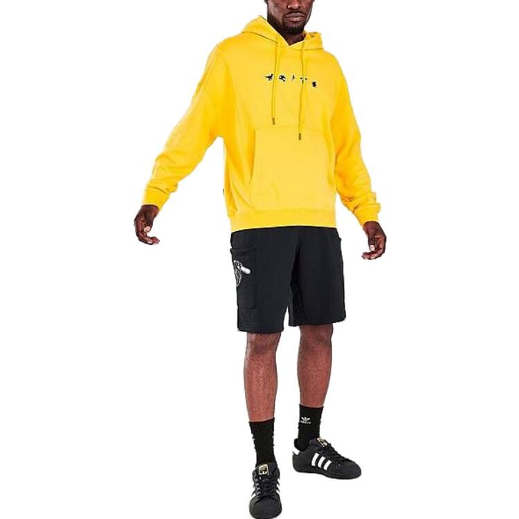 Толстовка мужская золотая Adidas, цвет Gold — фото 2