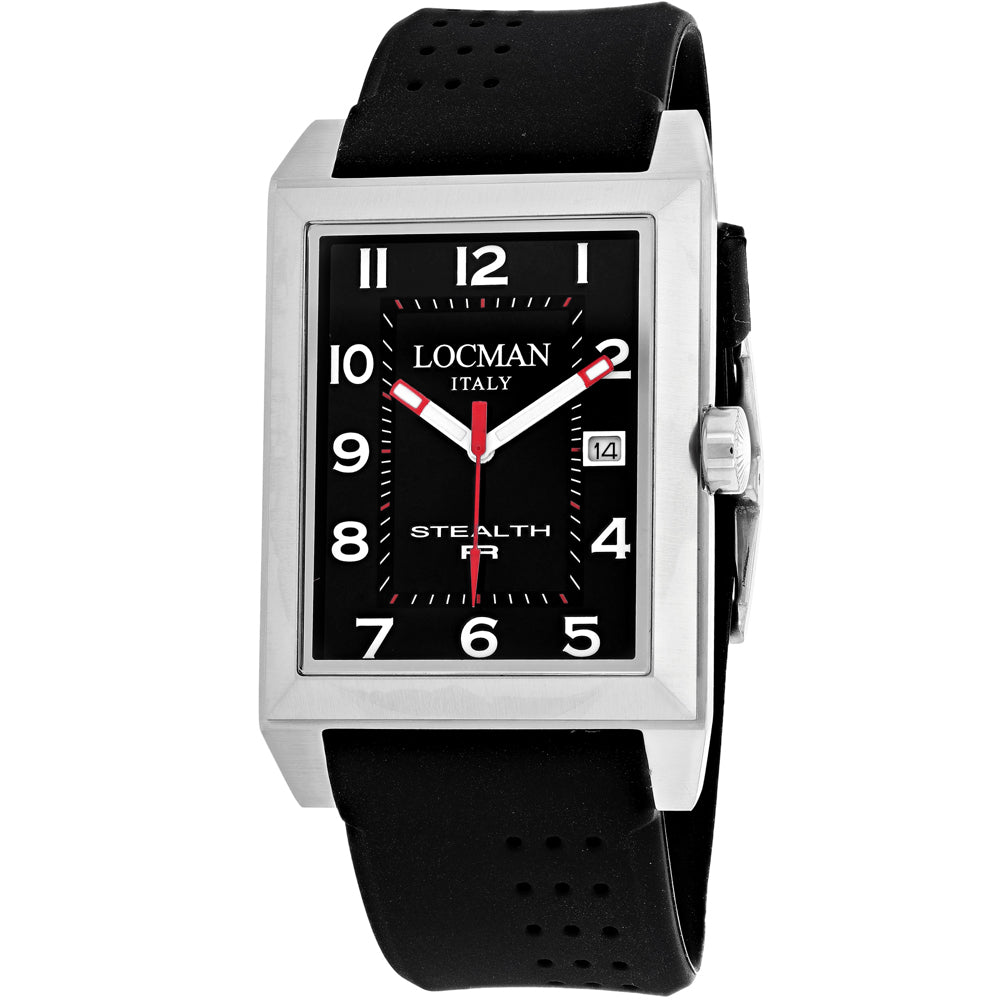 

Мужские часы Locman с черным циферблатом