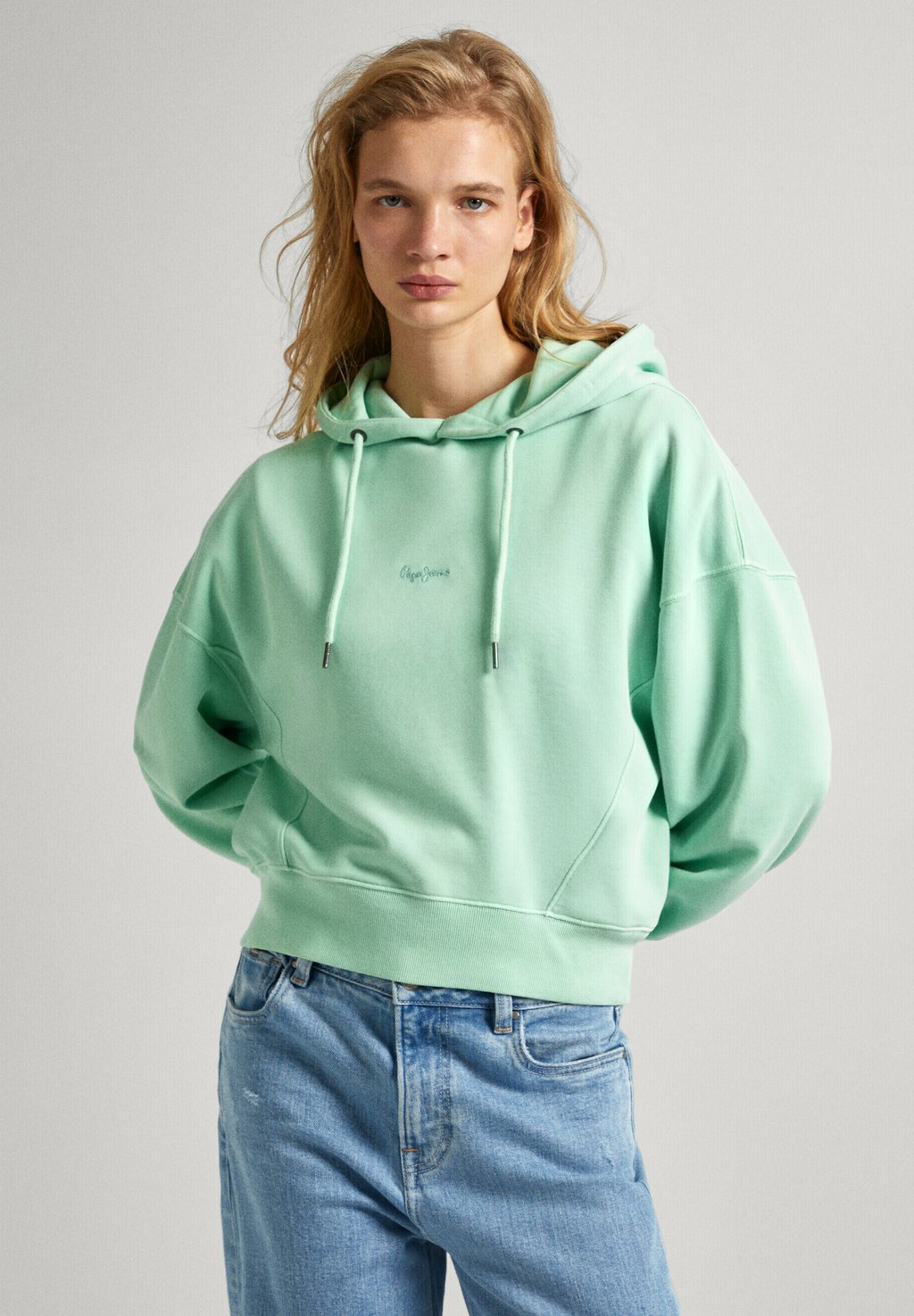 

Толстовка LYNETTE Pepe Jeans, цвет acid menta green