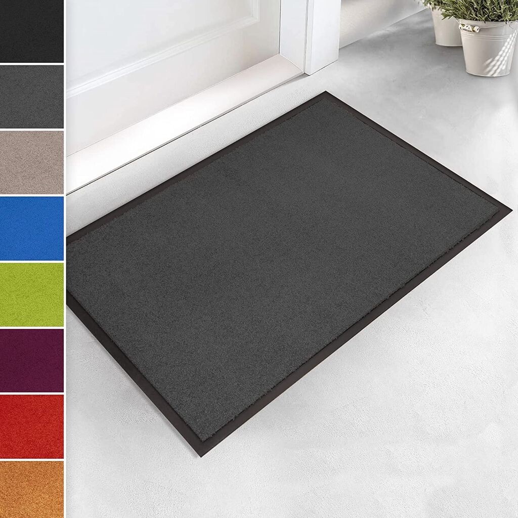 

Коврик-грязеуловитель Joy Grey 60x180 см Floordirekt, серый